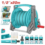 thhr20124 بكره خرطوم 20 متر نص بوصه بالحامل والوصلات