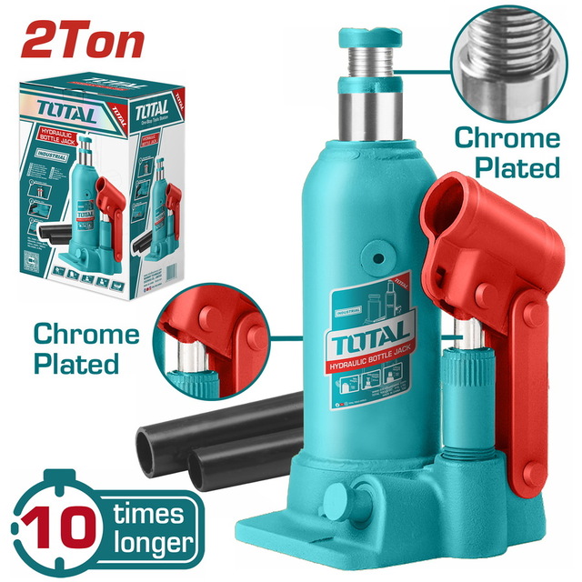 THT109024 كوريك باكم 2 طن Hydraulic bottle jack ΤΗΤ109024 - الصورة 1