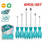 THT250606 طقم مفك 6 قطع  SCREWDRIVER SET