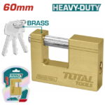 TLK32603 قفل نحاس 60 مللي BRASS BLOCK PADLOCK