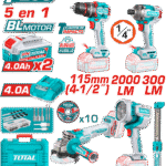 كومبو ٥ق شنيور وامباكت وصاروخ وكشافين TOSLI250692