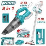 TOSLI29832 كومبو 2 مكنسه مع 2 بطاريه vacuum cleaner kit