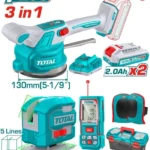 كومبو هزاز سيراميك و متر ليزر و ميزان ليزر توتال  TOSLI250606