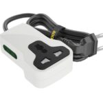 مشترك ميني  Mini Power Strip 2 Schuko + 1 Universal Socket