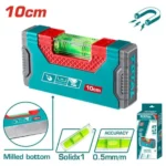 Total Spirit Level with strong magnet (10cm) + One milled ميزان مياه 10سم