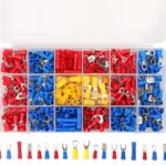 1000pcs Wire Connectors Electrical Terminals Kit علبه ترامل 1000 قطعه