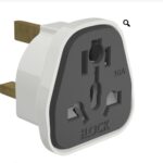 محول ميكو بفيشه خليجي Travel Plug Adapter Gulf Plug