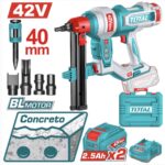 دباسه خرسانه ٤٢ فولت مع بطاريه وشاحن tcnli420602