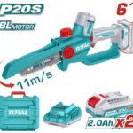 منشار شجر بطارية 20 فولت 6 بوصه مع بطاريتين وشاحن TGSLI20662