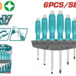 GO-THROUGH SCREWDRIVER  THGSS35061 طقم مفك دق