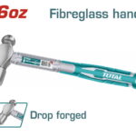 شاكوش بيضاوي TOTAL BALL PEIN HAMMER 450gr (THT74166)