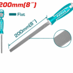 tht91186 مبرد 8 بوصه مبطط حدادي flat steel file