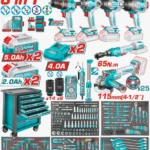 دولاب عده 436 قطعه tool chest  20V THPTCS84362 436PCS