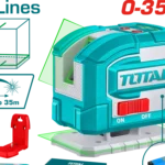 TLL306502 توتال تولز ميزان ليزر 5 خط اخضر مع شنطه قماش