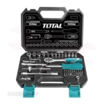 طقم لقم رباط 1/4 بوصة 45 قطعة TOTAL موديل THT141451