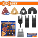 WGU4512 طقم اكسسوار صاروخ متعدد عفريت wadfow Multi-Function Saw Accessories