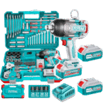 طقم 138 قطعه امباكت رانش 1350 نيوتن مع لقم IMPACT WRENCH TOOL SET
