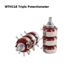 قوليوم تريبل Triple Potentiometer Rheostat Variable Resistor  220K 470K