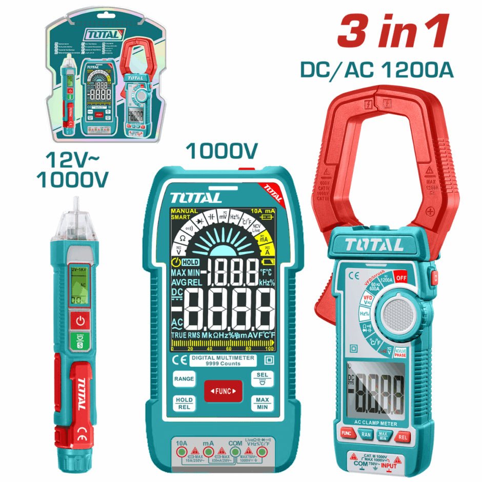 IMG_3541 كومبو بنسه امبير ومالتي ميتر وكاشف MULTimeter DETECTOR CLAMP TOS24069 - الصورة 1