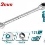 مفتاح بلدي سيستيم  TOTAL Ratchet spanner 13mm (TCSPAR131)
