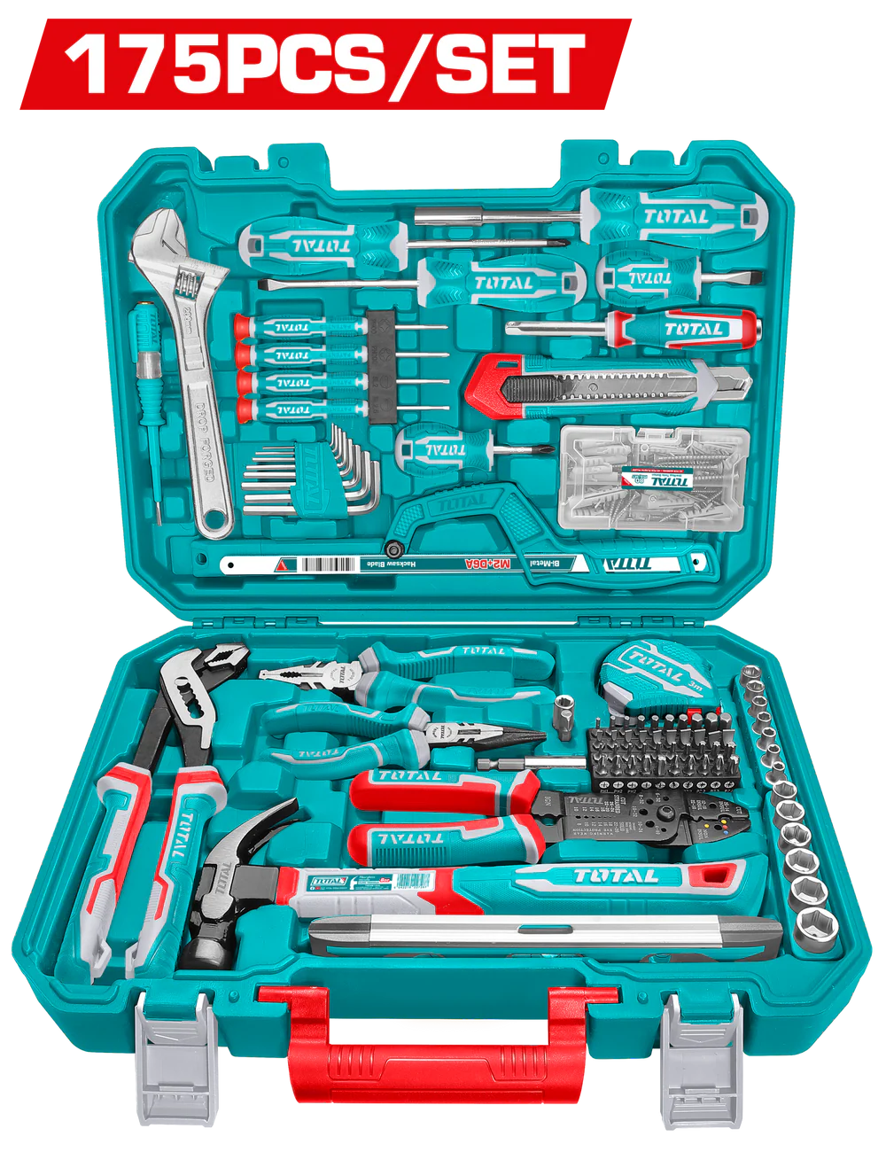 THKTHP61757_1000x شنطة عدة يدوى 175 قطعة Hand Tools Set THKTHP61757 - الصورة 1